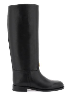 BALLY Sleek and Sophisticated Leather Boots for Women