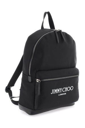 JIMMY CHOO Nylon Wilmer Backpack for the Fashion-Forward Man