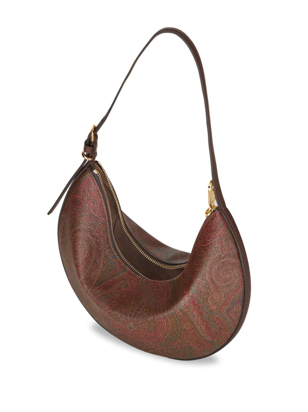 ETRO Brown Medium-Sized Hobo Handbag for Women