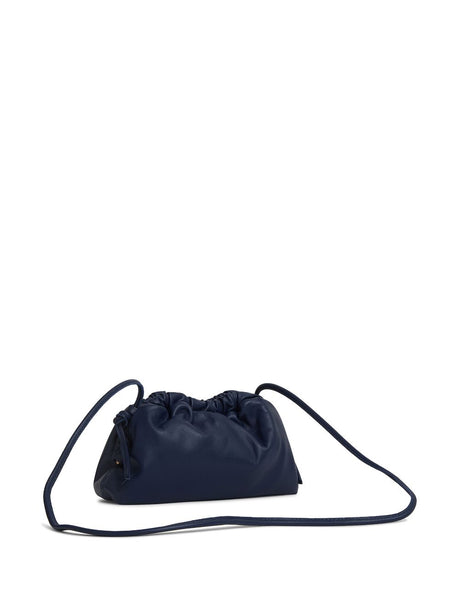 MANSUR GAVRIEL Luxurious Blue Lambskin Clutch Handbag for Sophisticated Women