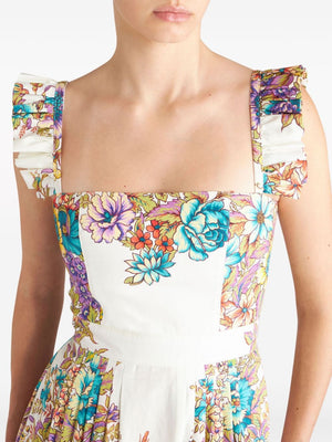 ETRO White Floral Vest for Women's SS24 Collection
