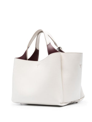 TOD'S Timeless White Tote Handbag for Women