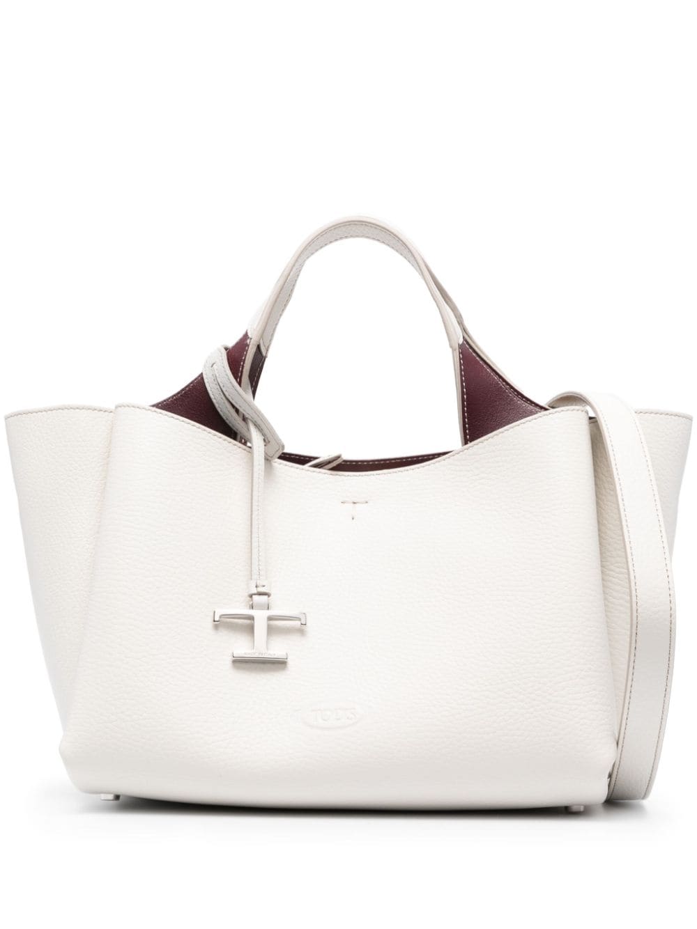 TOD'S Timeless White Tote Handbag for Women