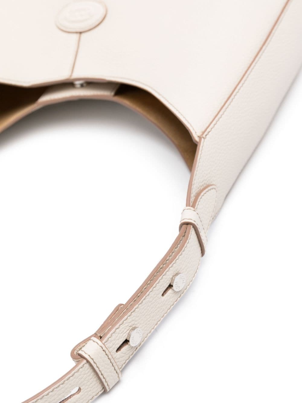 TOD'S White Pebbled Leather Handbag for Women - SS24