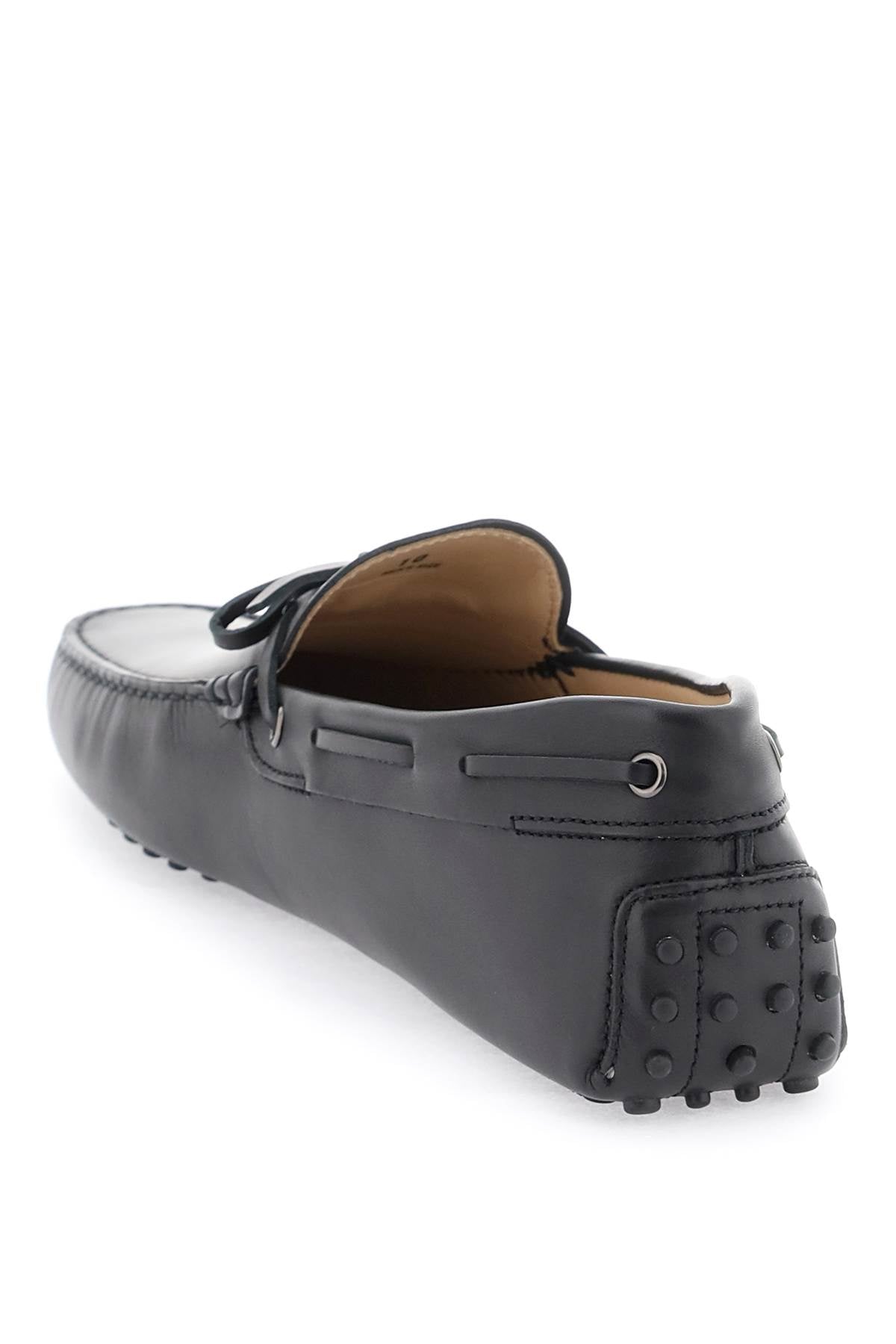 男士 SS24 款 ‘城市橡胶’ 黑色乐福鞋
