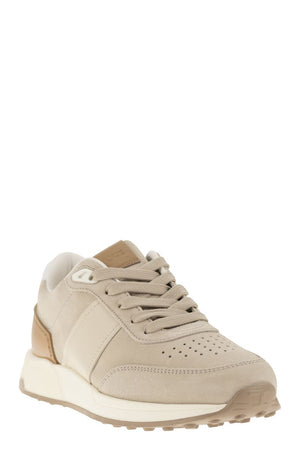 Suede Leather Urban Sneakers for Men - Inspired by Running, Designed by TOD'S