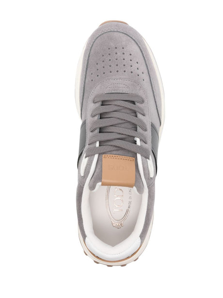 TOD'S Men's Colorblock Suede Sneakers for SS24