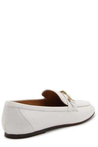 白色正腿 布德利漆 皮靴 - 永恒的時尚女式SS24