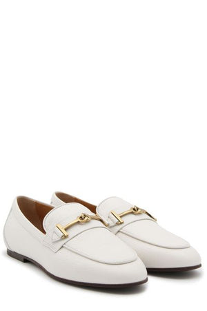 白色正腿 布德利漆 皮靴 - 永恒的時尚女式SS24
